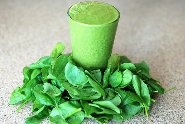 Groene smoothie spinazie