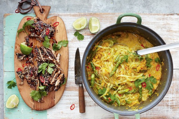 Onderstrepen rok verlies uzelf Thaise kip laksa van Jamie Oliver - Silphya's Kitchen